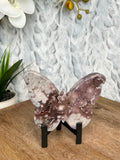 Pink Amethyst Butterfly