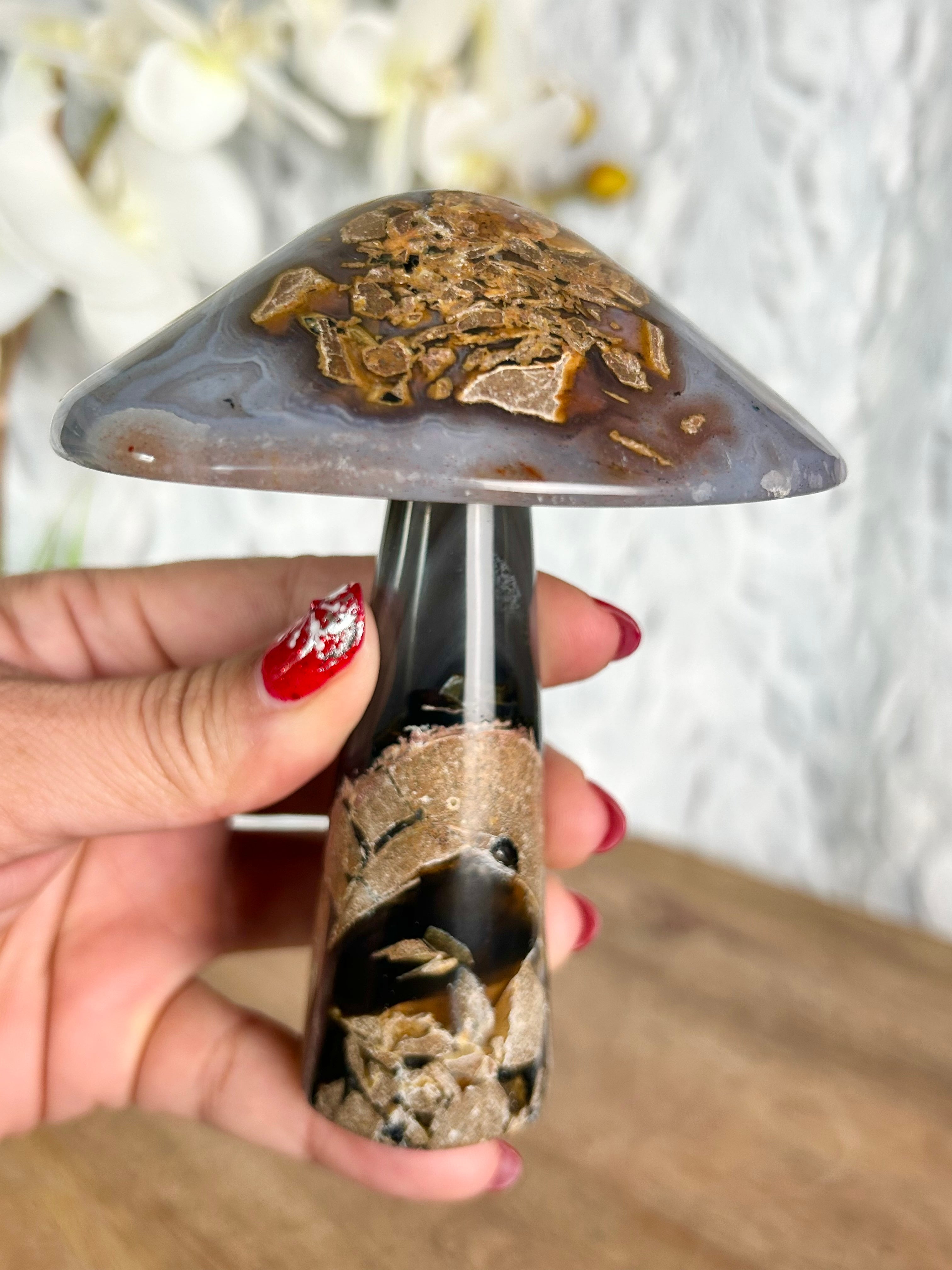 Agate Mushroom