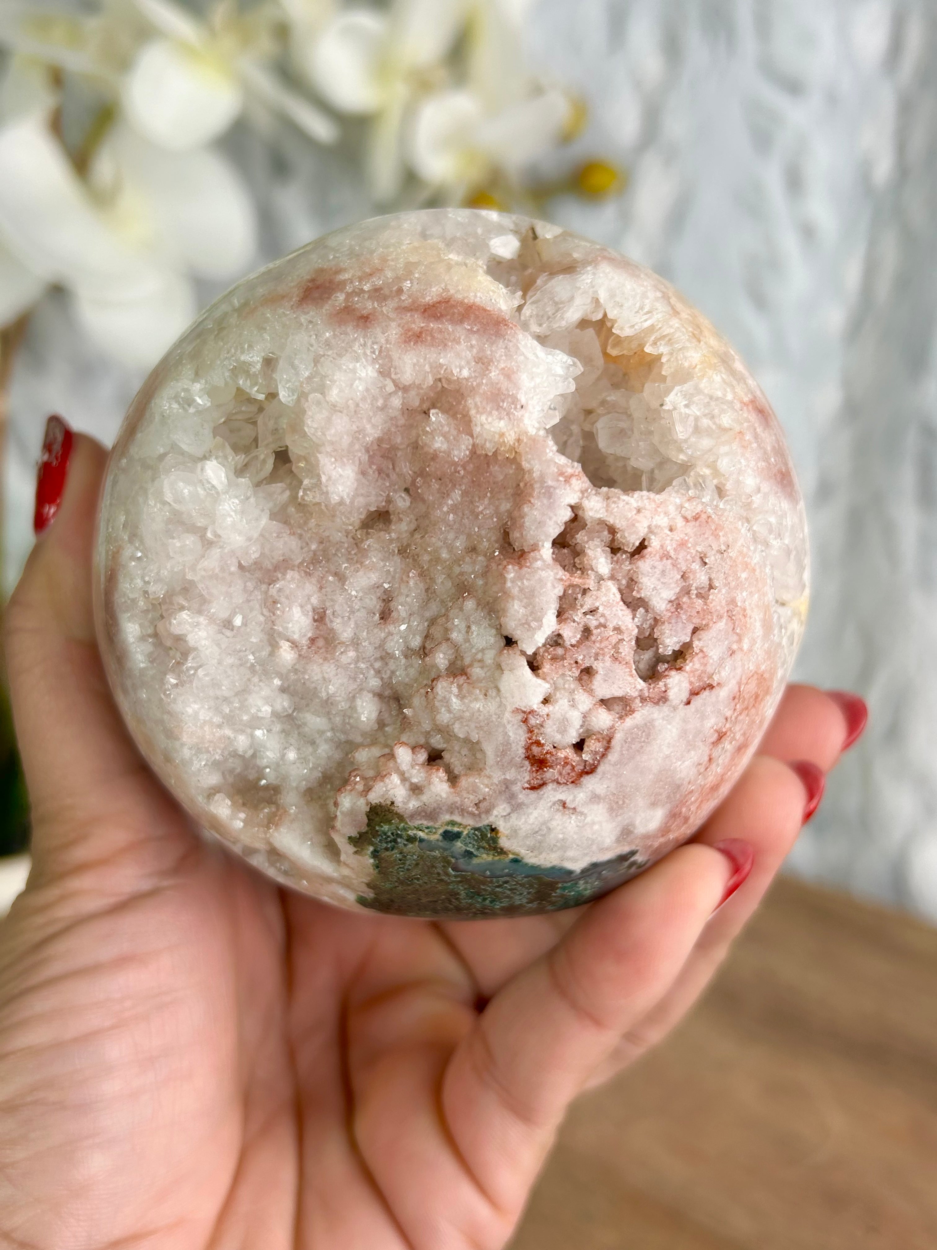 Pink Amethyst Sphere