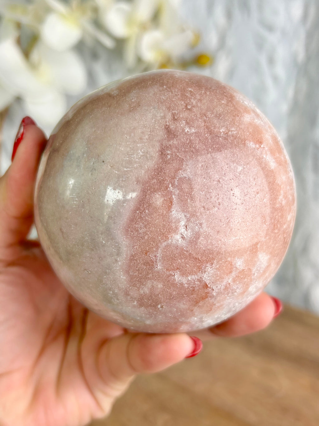 Pink Amethyst Sphere