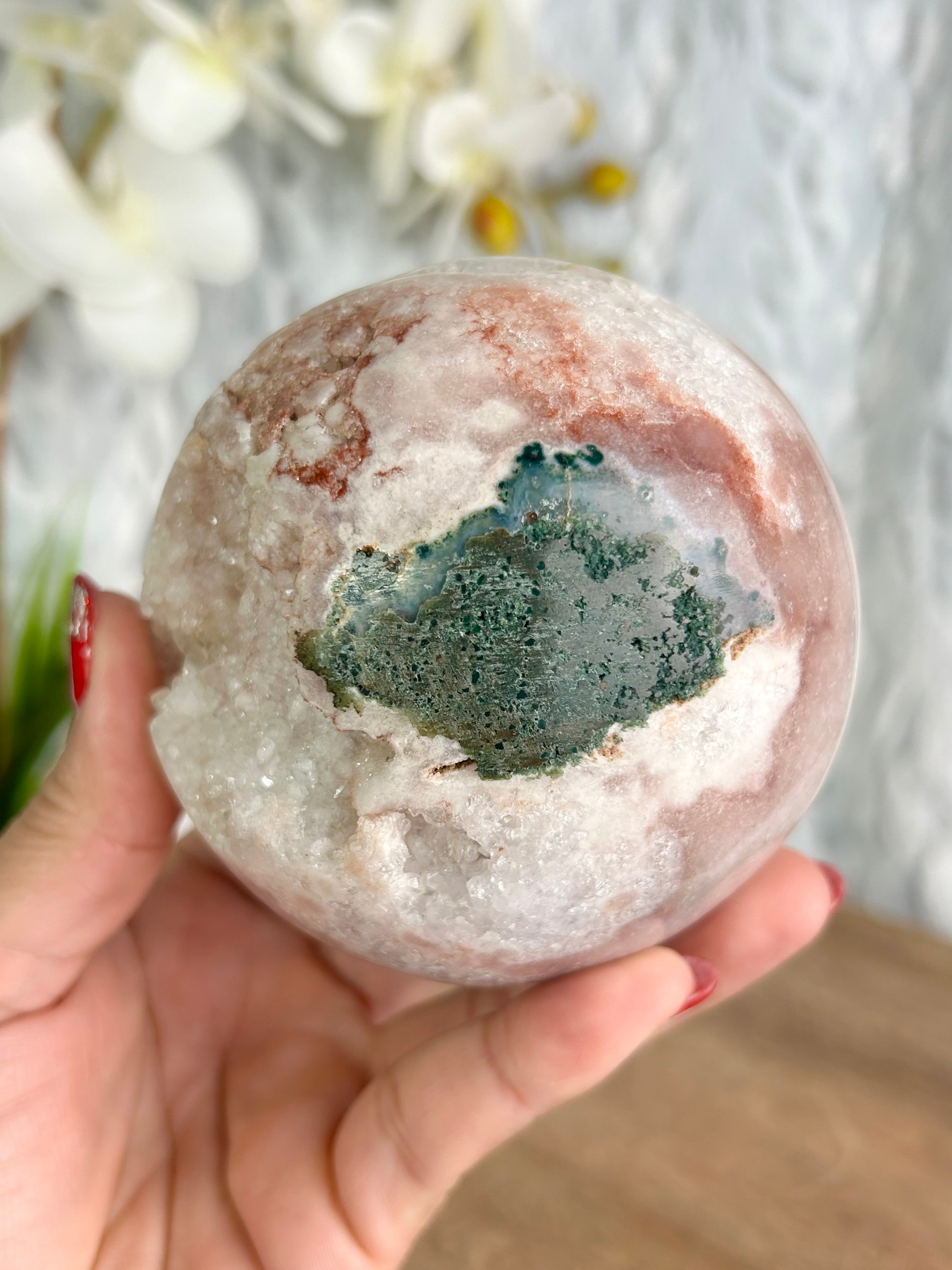 Pink Amethyst Sphere