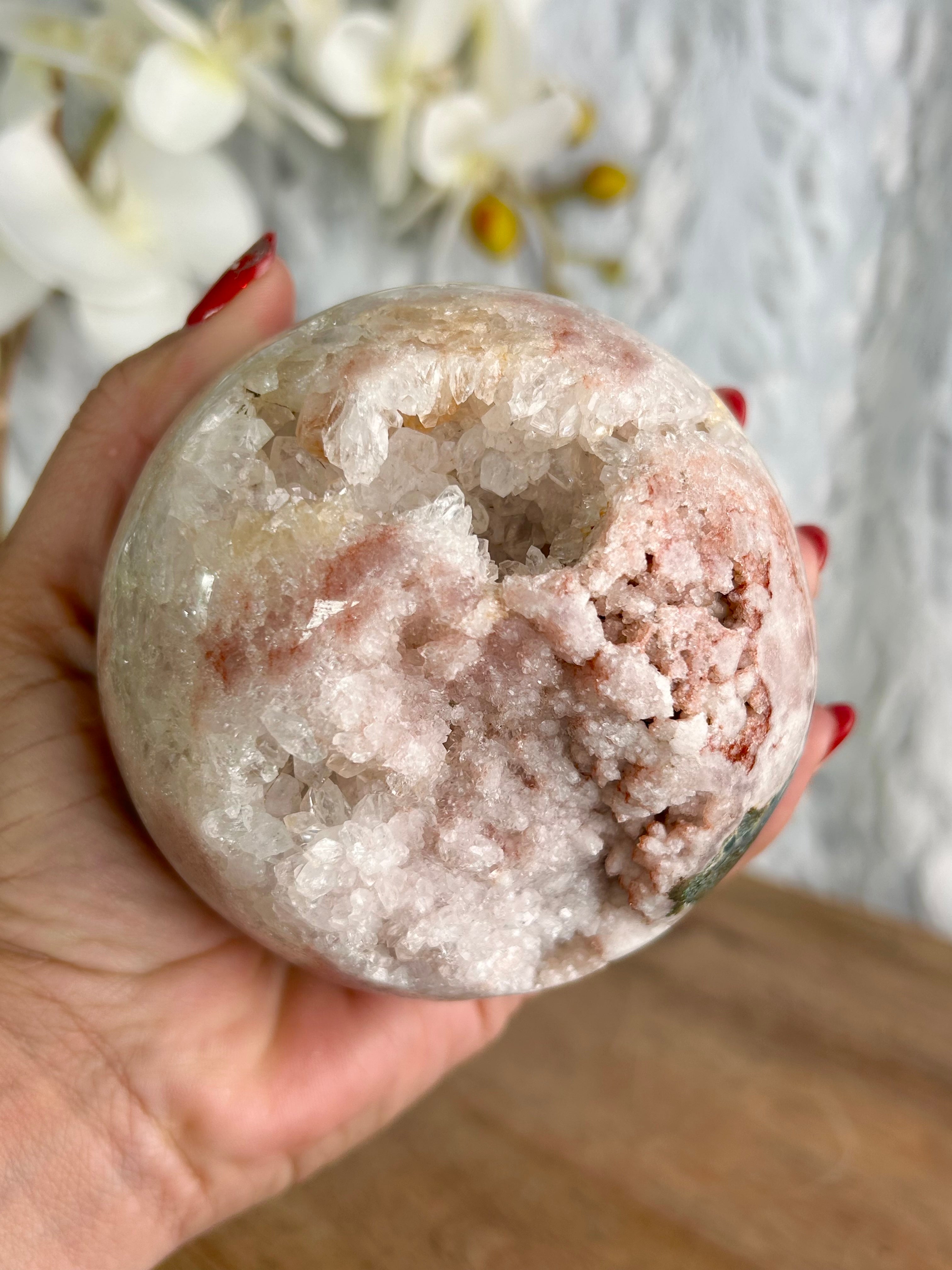 Pink Amethyst Sphere