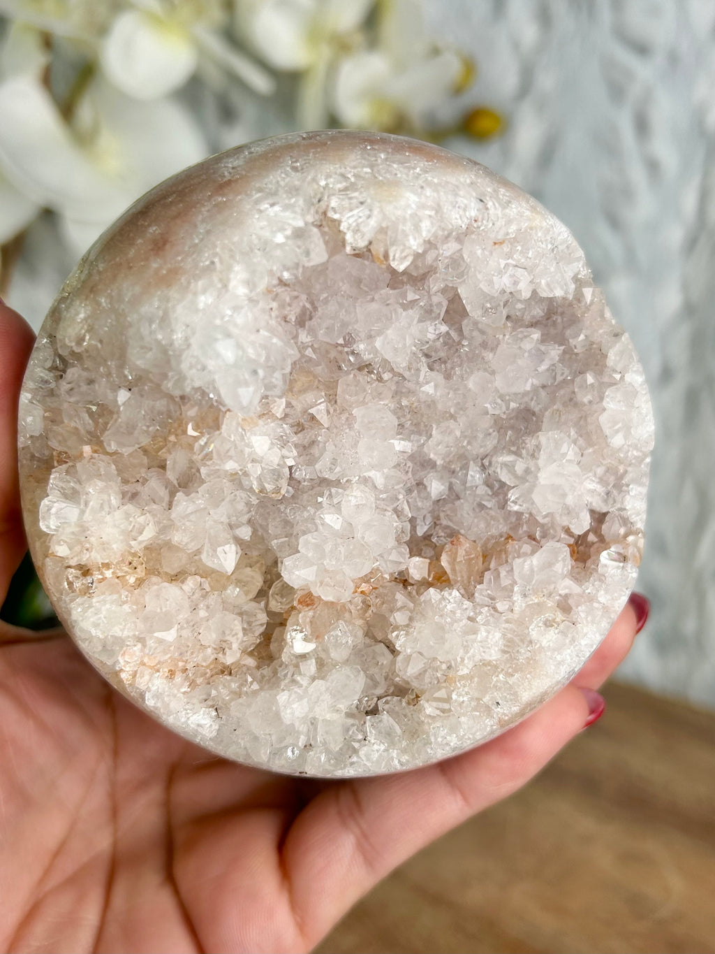 Pink Amethyst Sphere