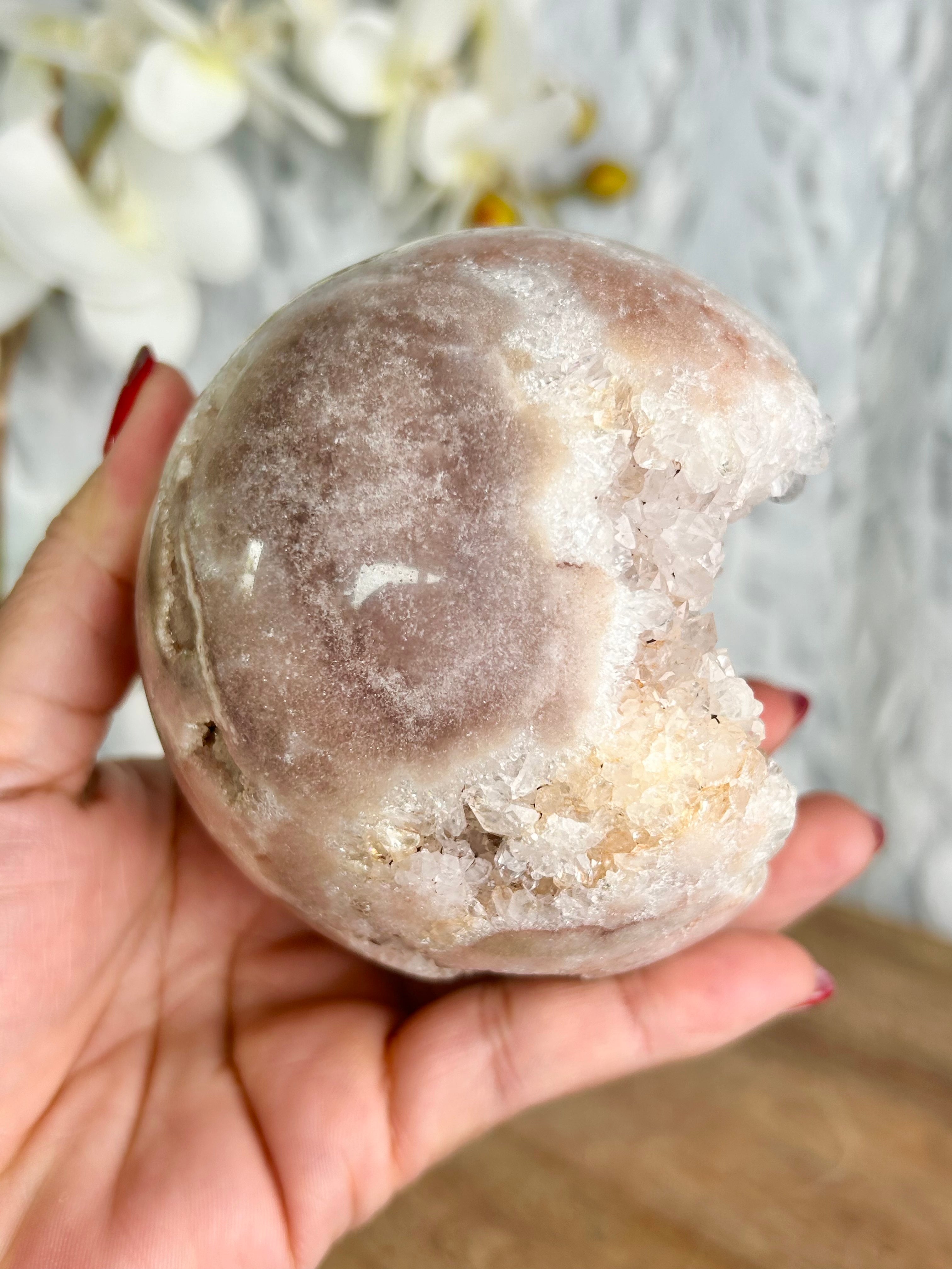 Pink Amethyst Sphere