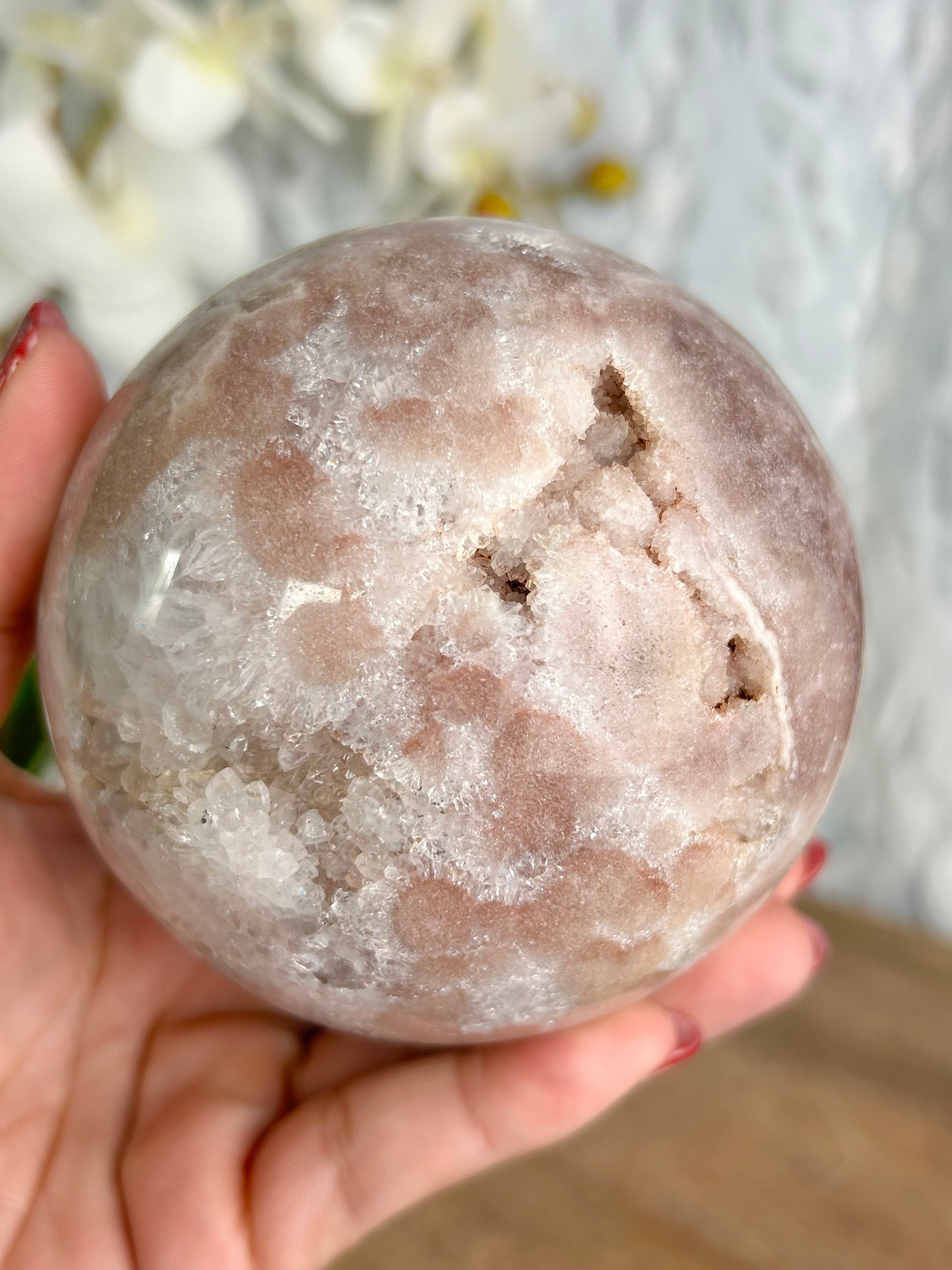Pink Amethyst Sphere