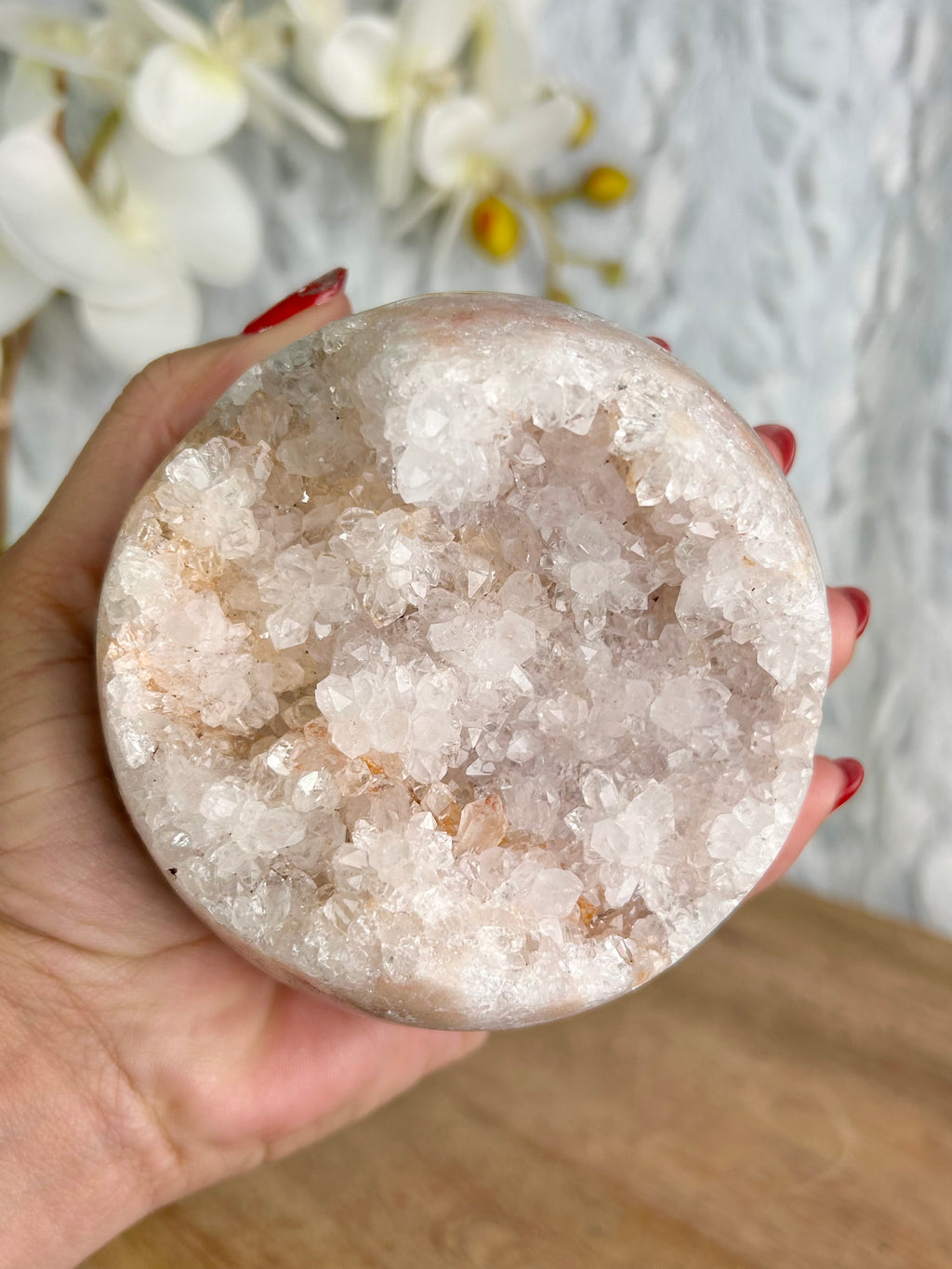 Pink Amethyst Sphere