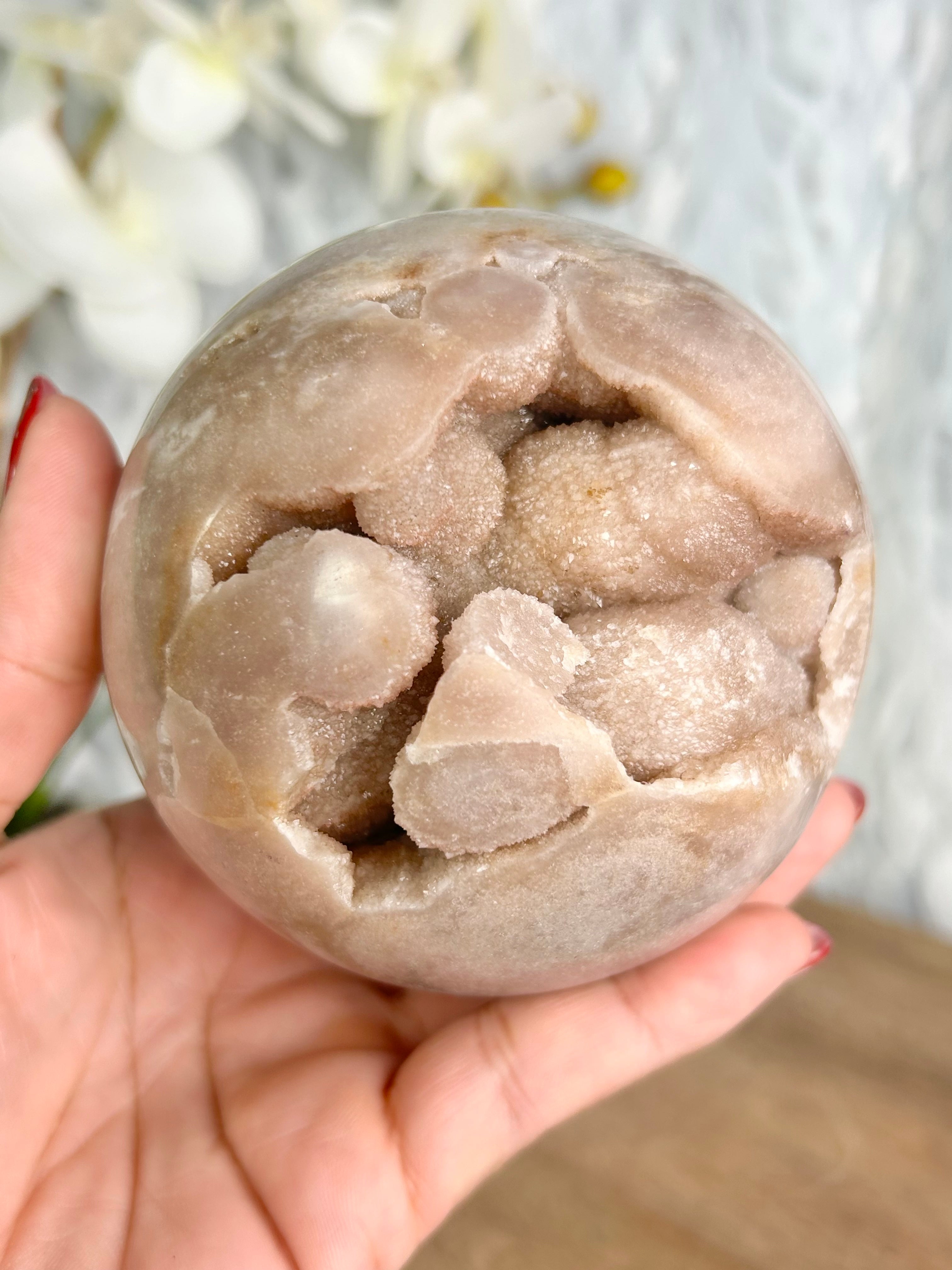 Pink Amethyst Sphere