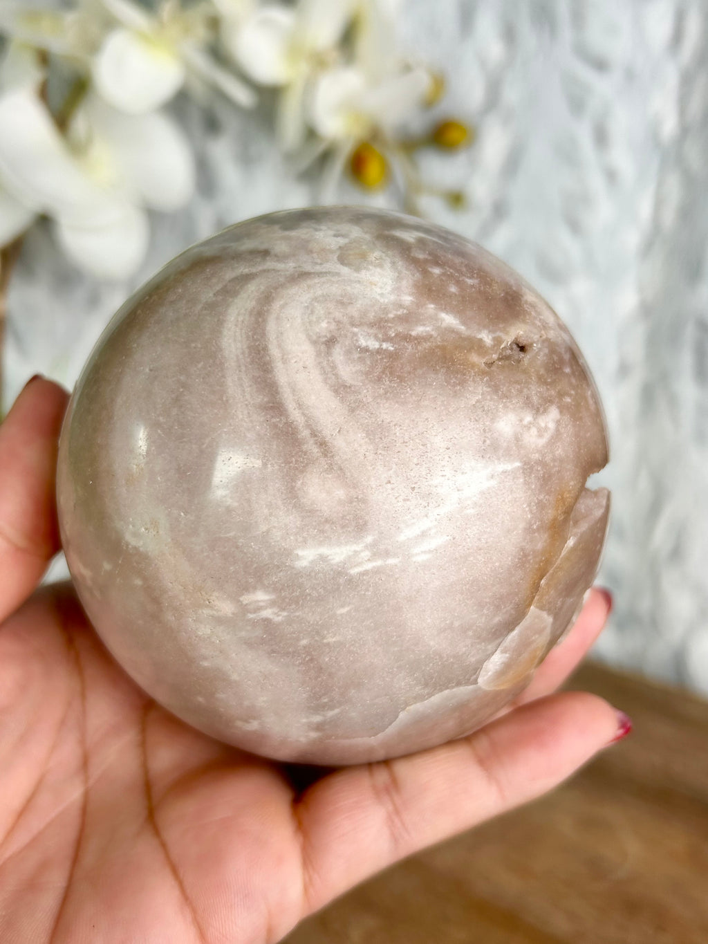 Pink Amethyst Sphere