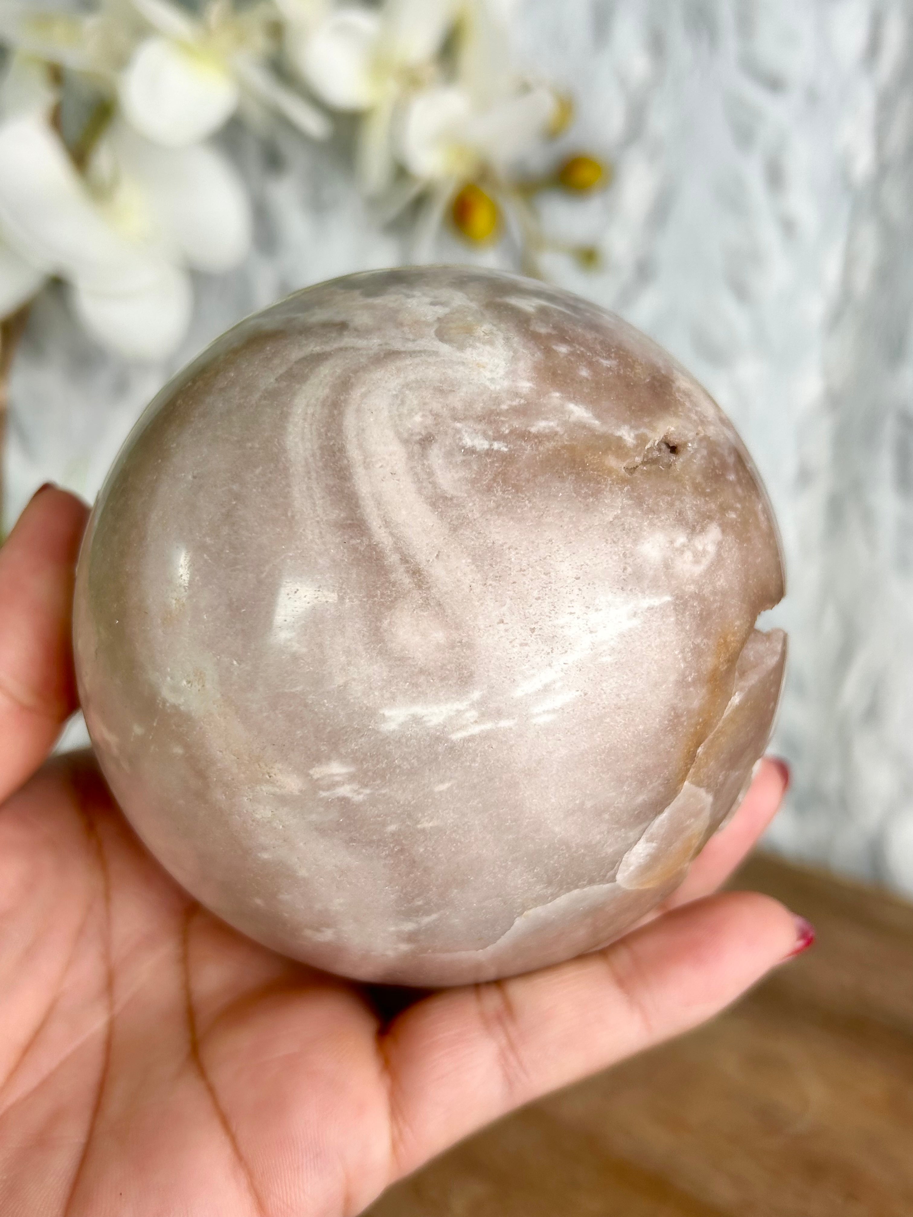 Pink Amethyst Sphere