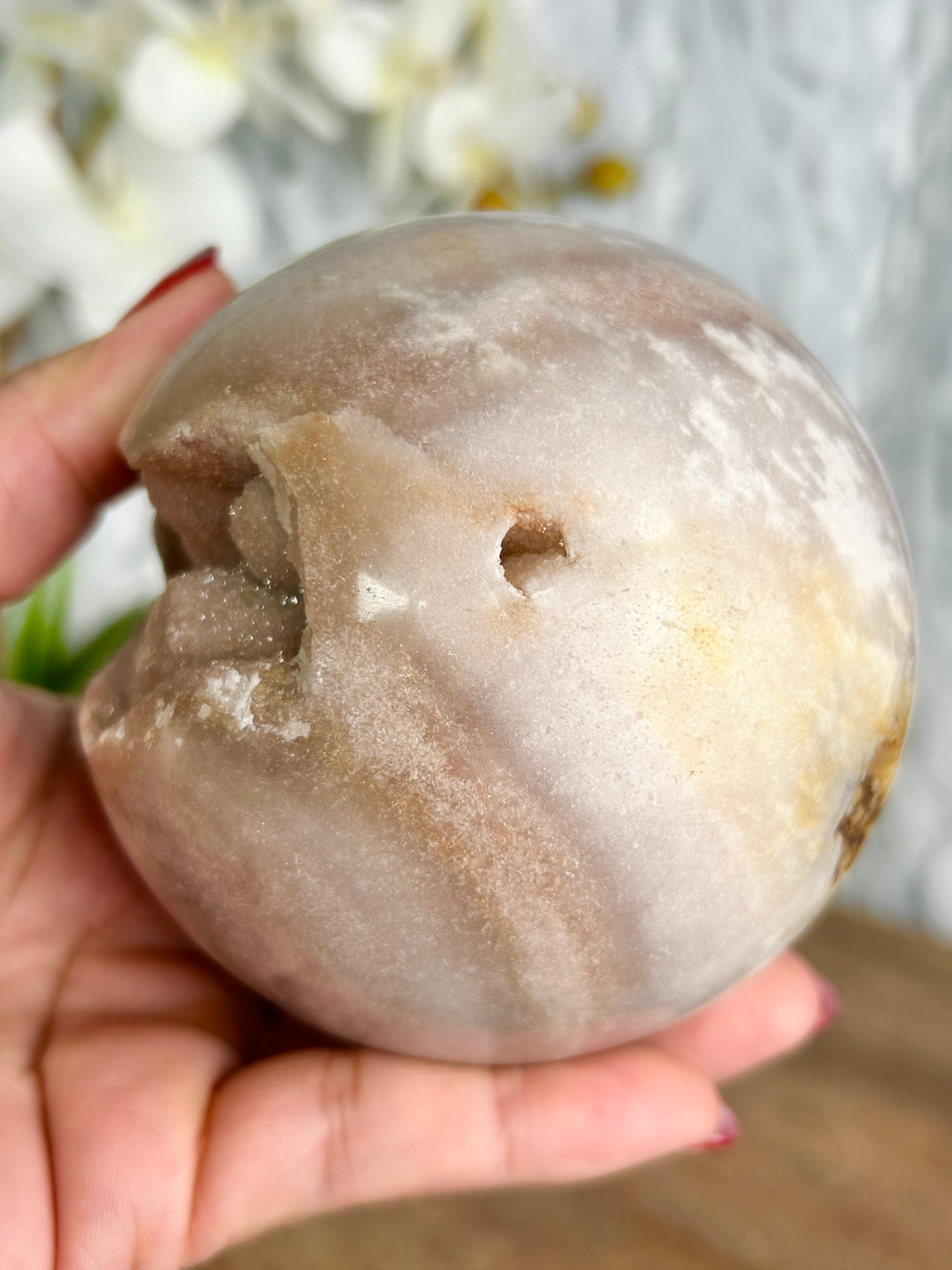 Pink Amethyst Sphere