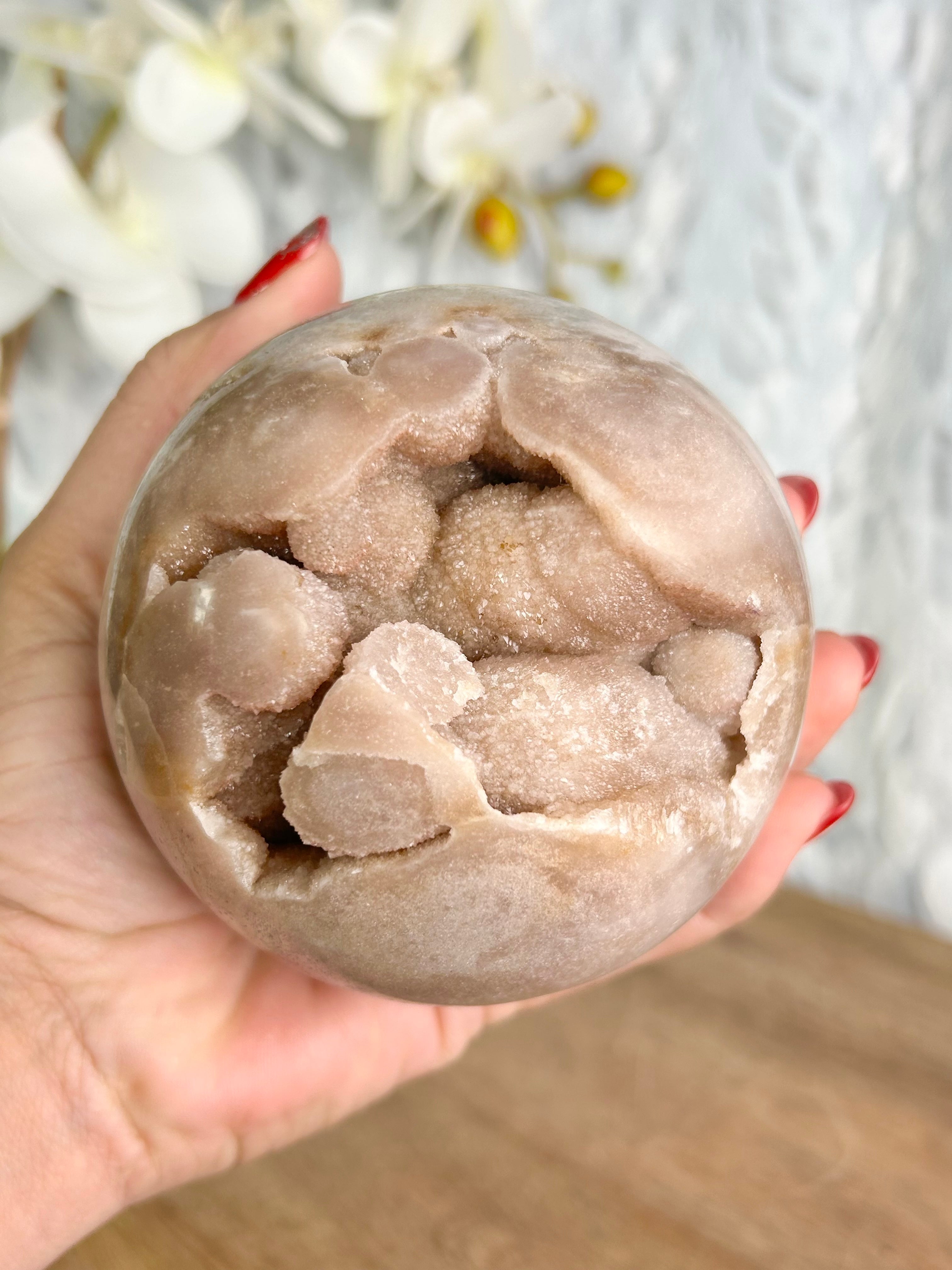 Pink Amethyst Sphere