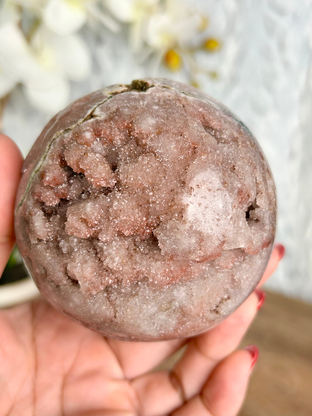 Pink Amethyst Sphere