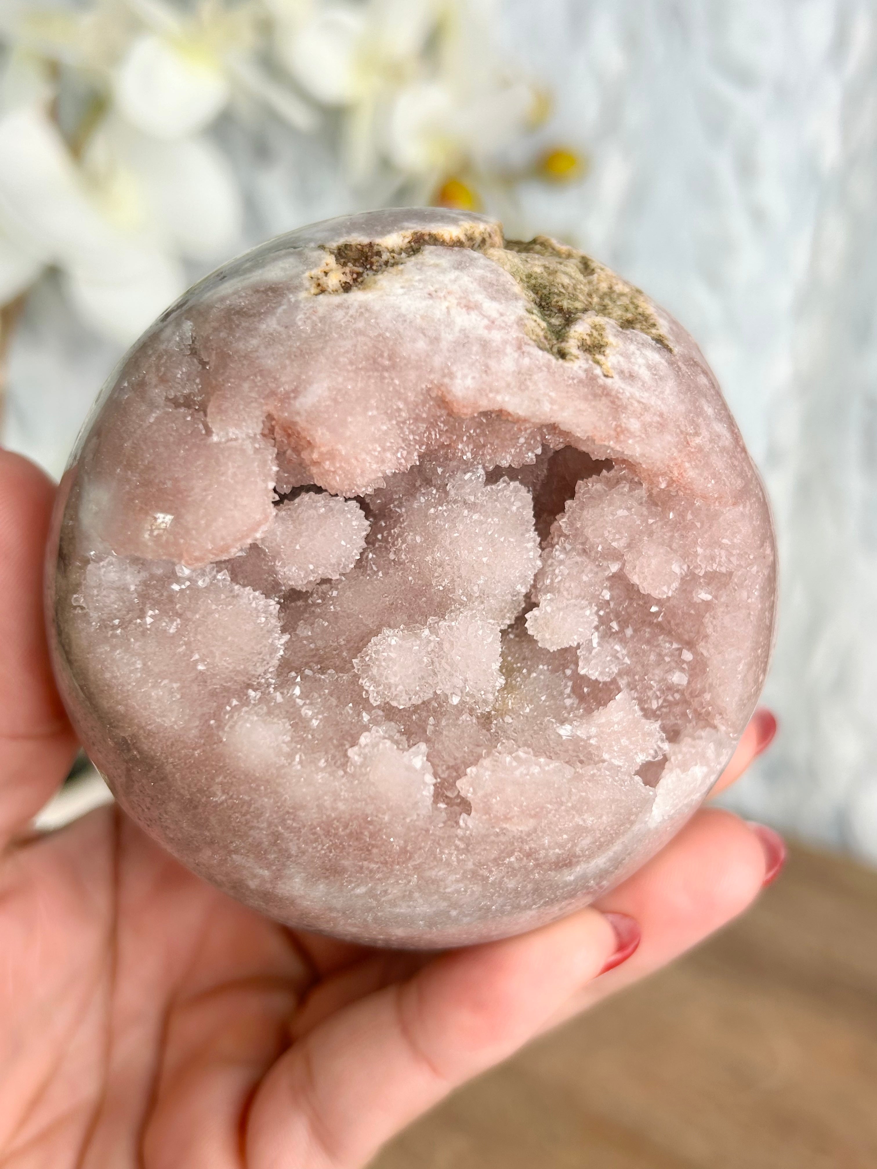 Pink Amethyst Sphere