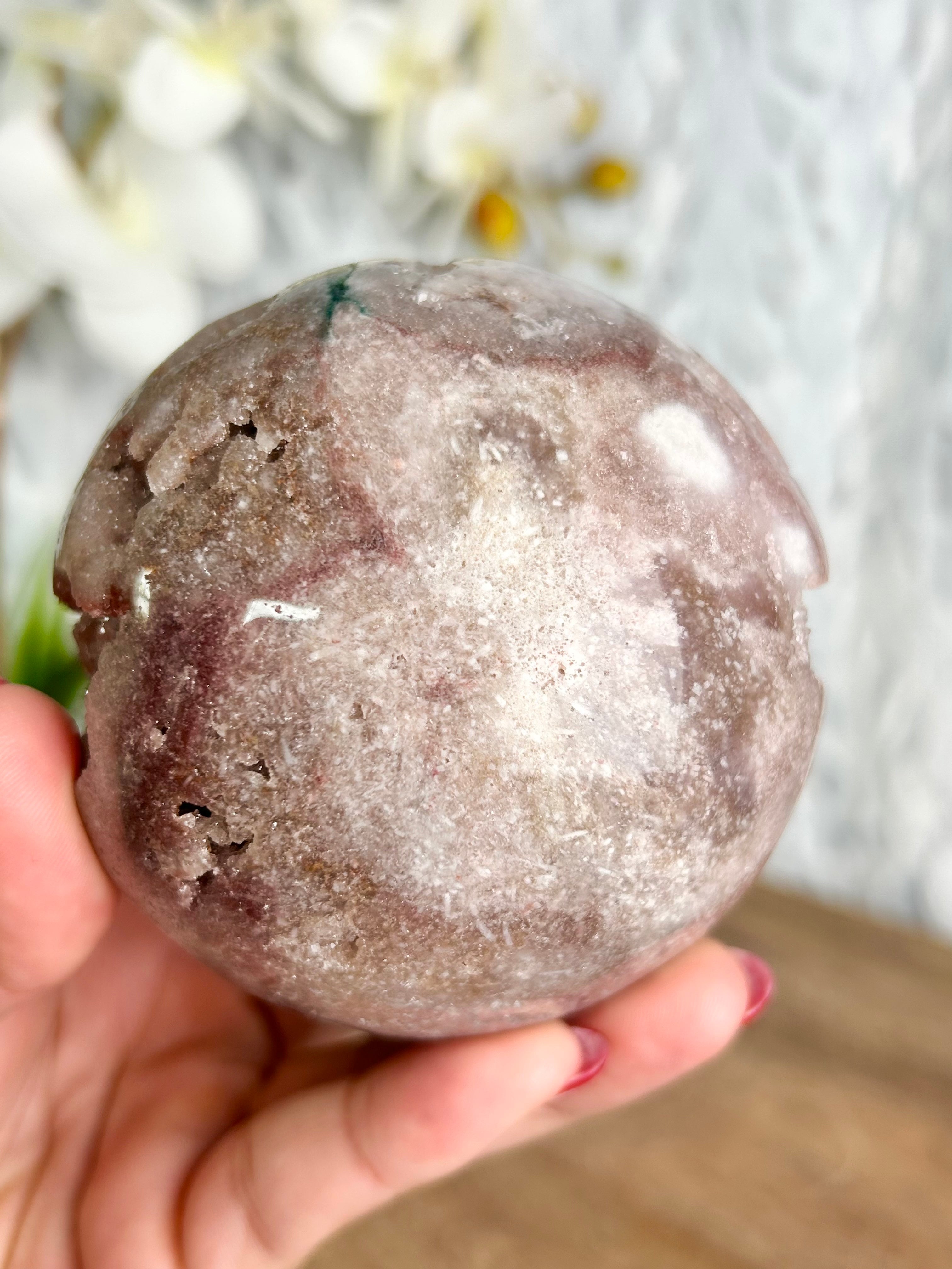 Pink Amethyst Sphere