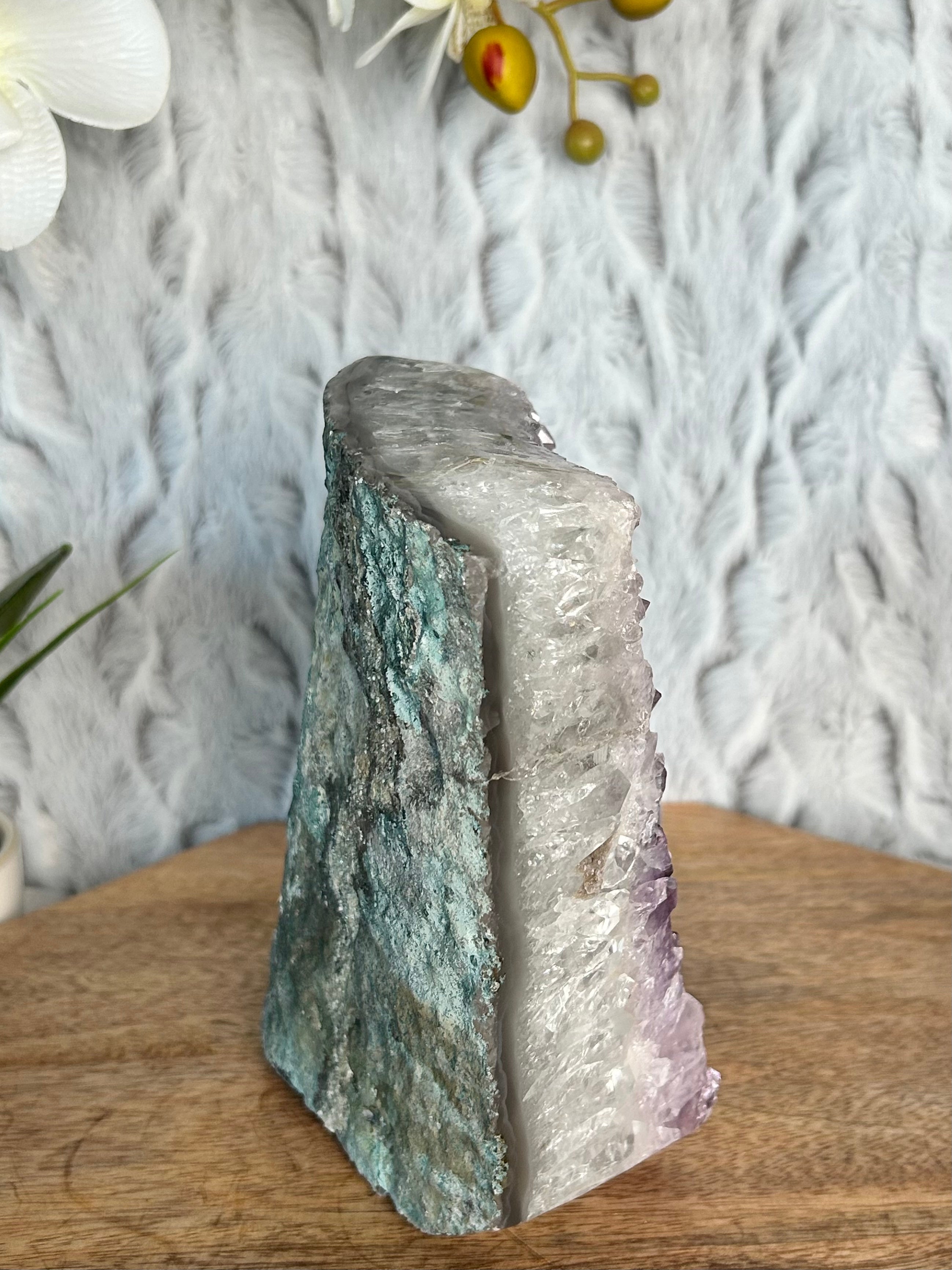 Large Ombre Amethyst Freeform