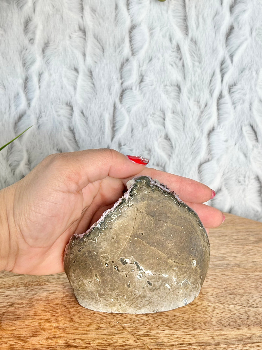 Rainbow Amethyst Cut Base