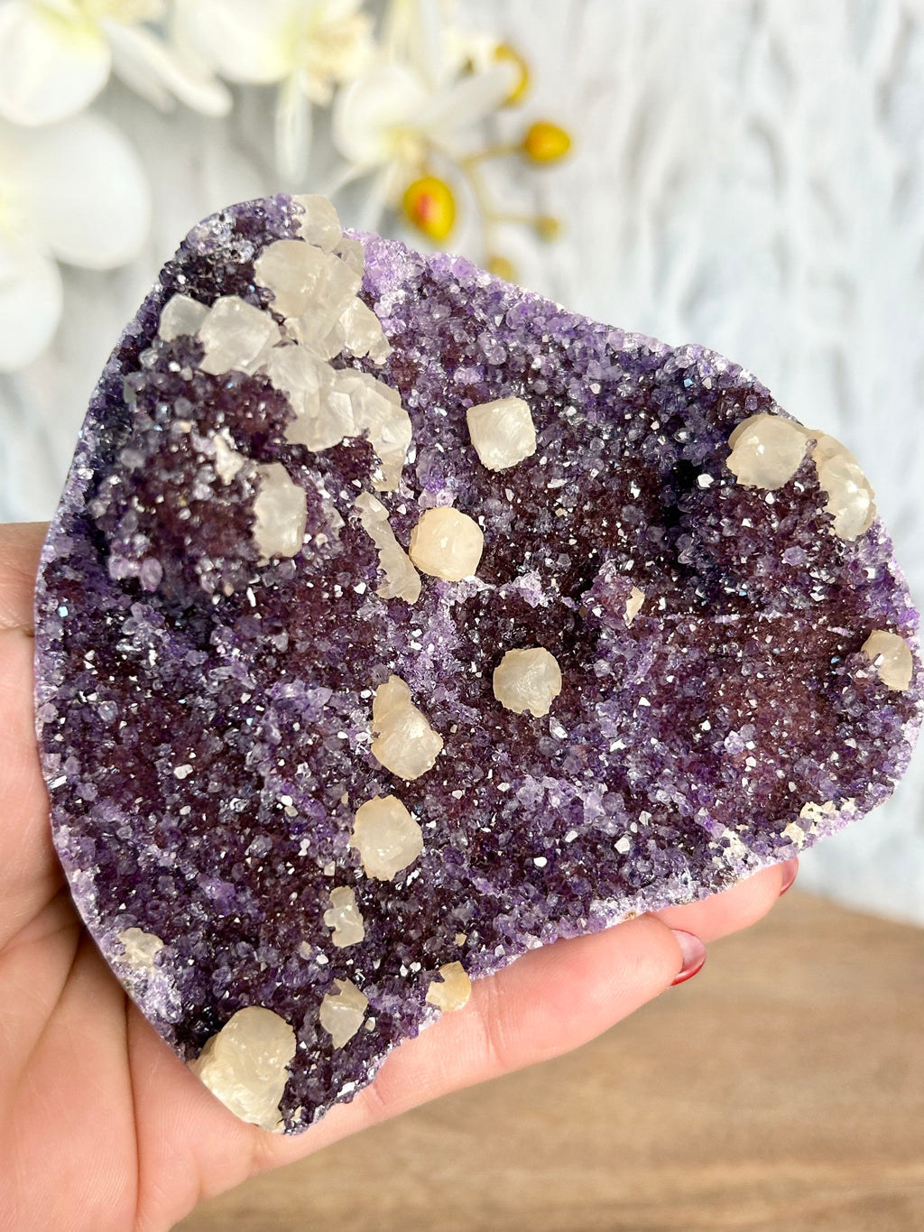 Rainbow Amethyst Cut Base