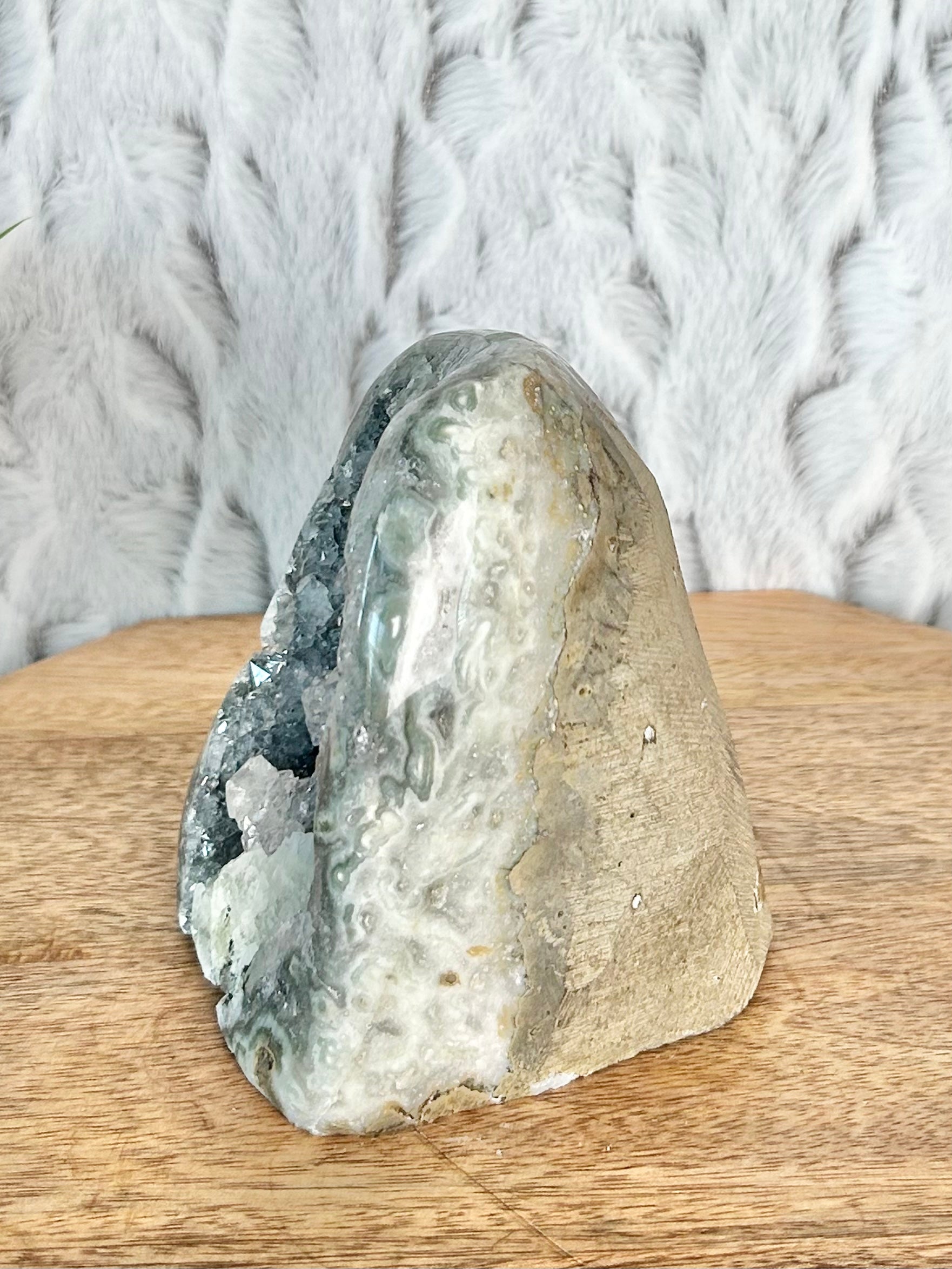 Green Amethyst Cut Base