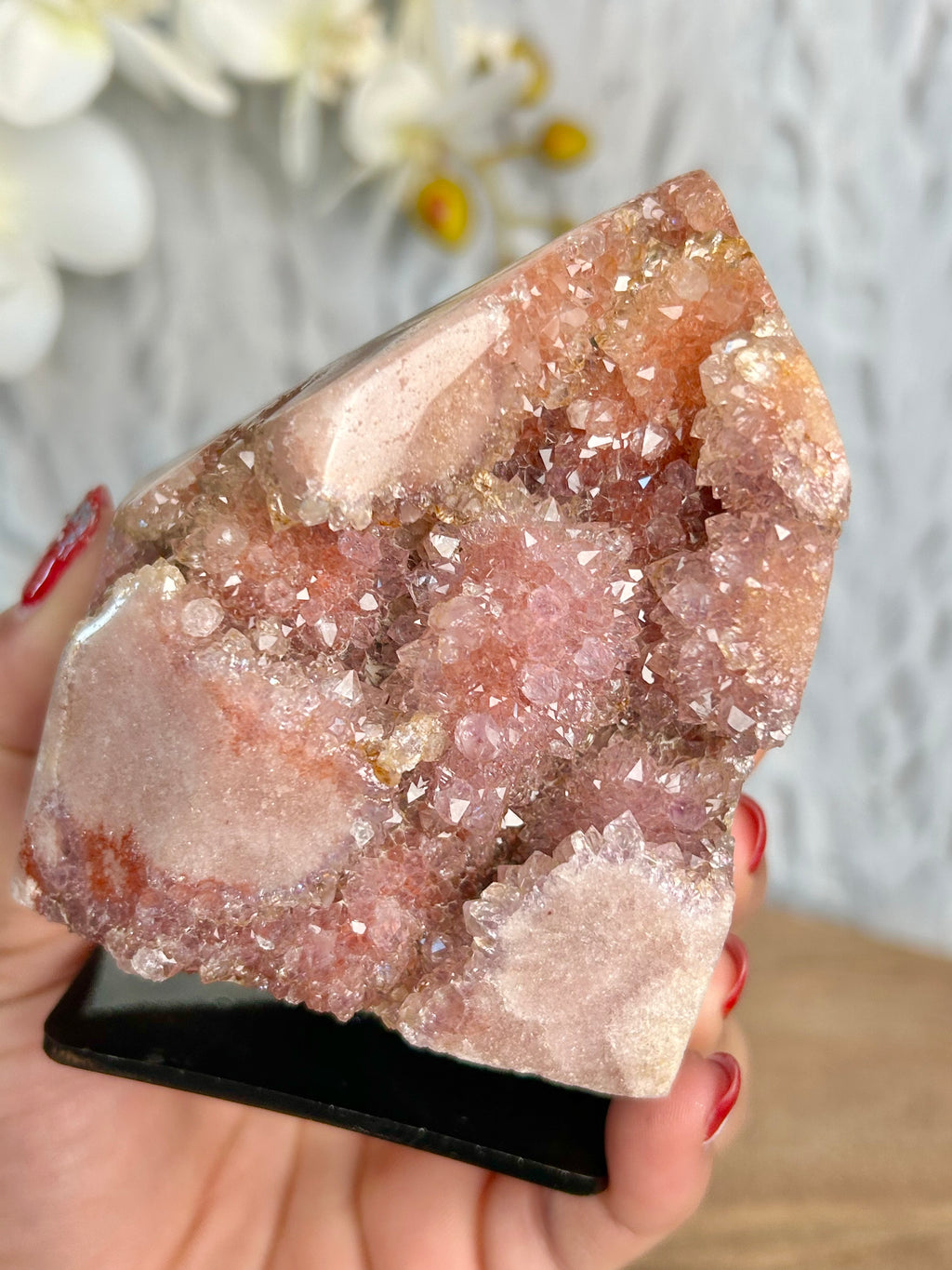 Amethyst Freeform on stand