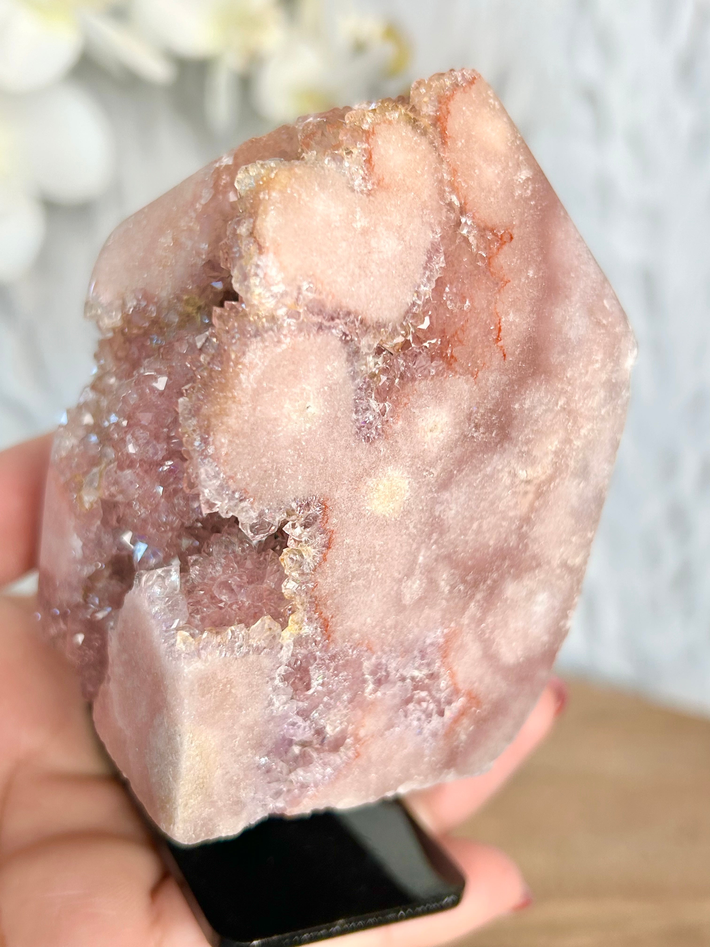 Amethyst Freeform on stand
