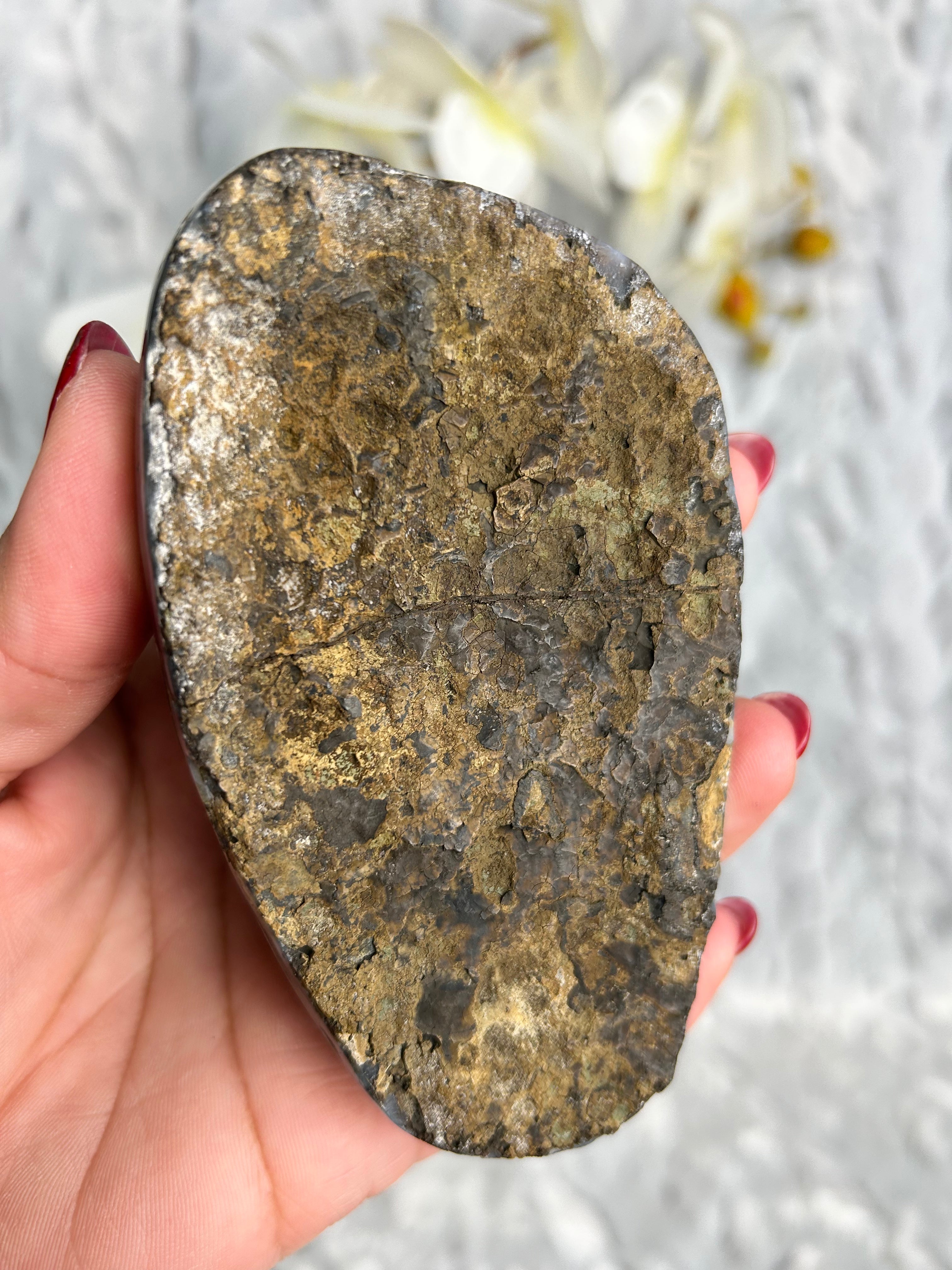 Uruguayan Amethyst with Calcite