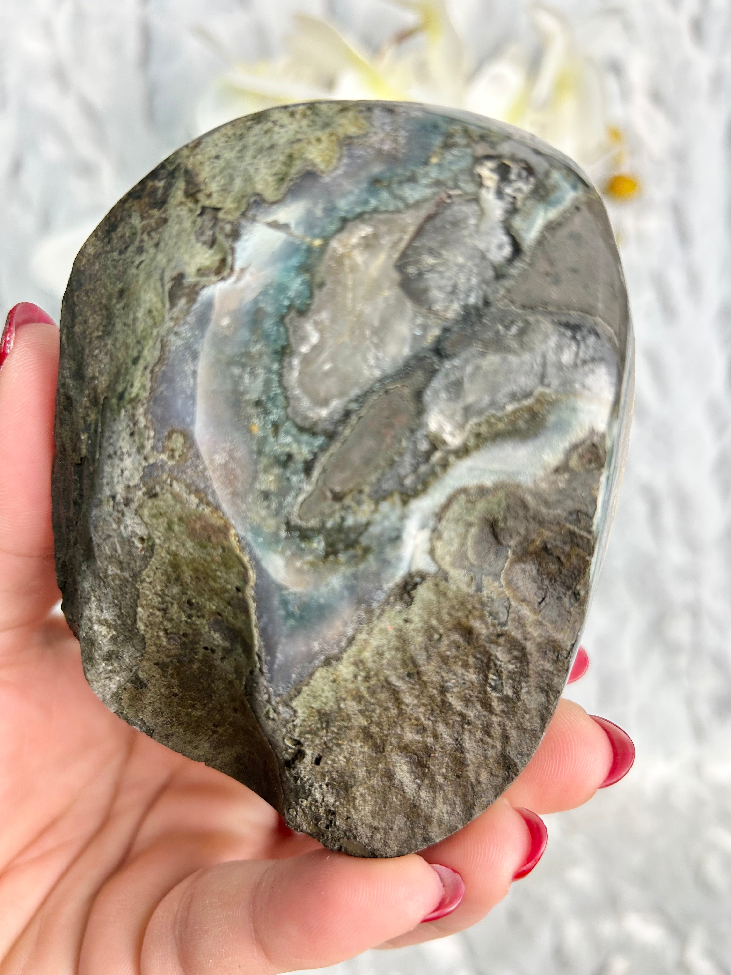 Uruguayan Amethyst with Calcite